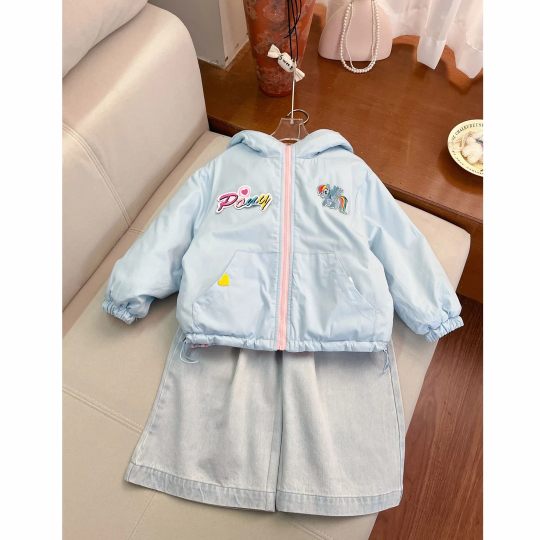 OAOH女中大童时尚百搭休闲棉服儿童洋气夹棉外套棉衣W1C8830-3