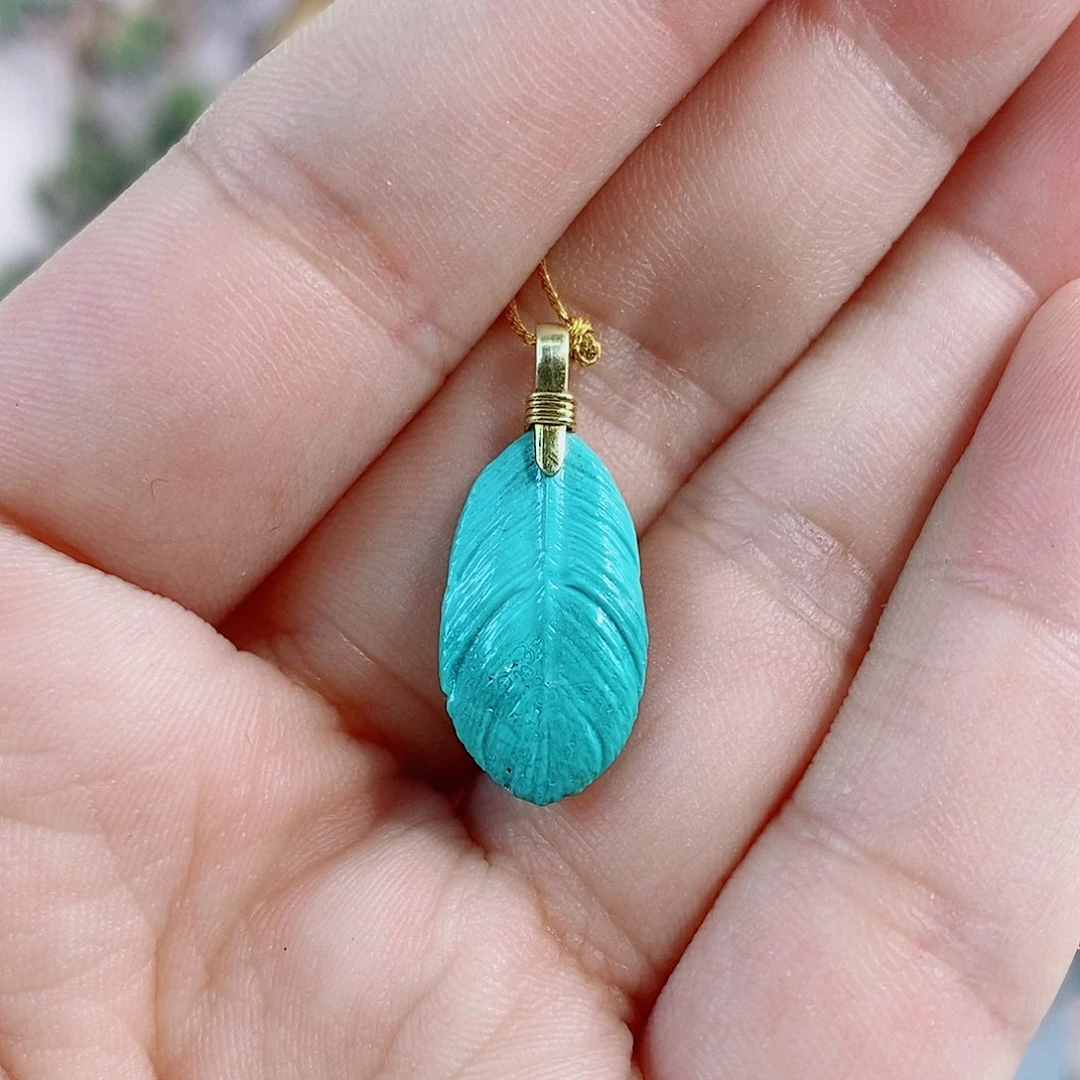 未镶嵌绿松石珠宝奇石