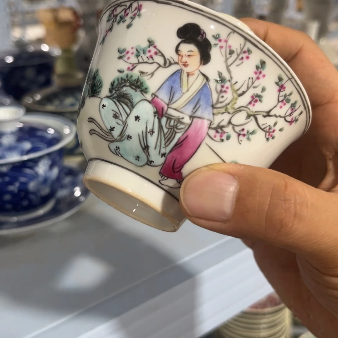 摆件摆件手绘瓷器全部处理