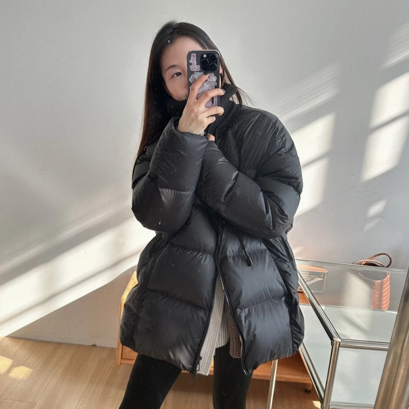 【品牌客户订单】拼接螺纹羽绒服 少量剩余