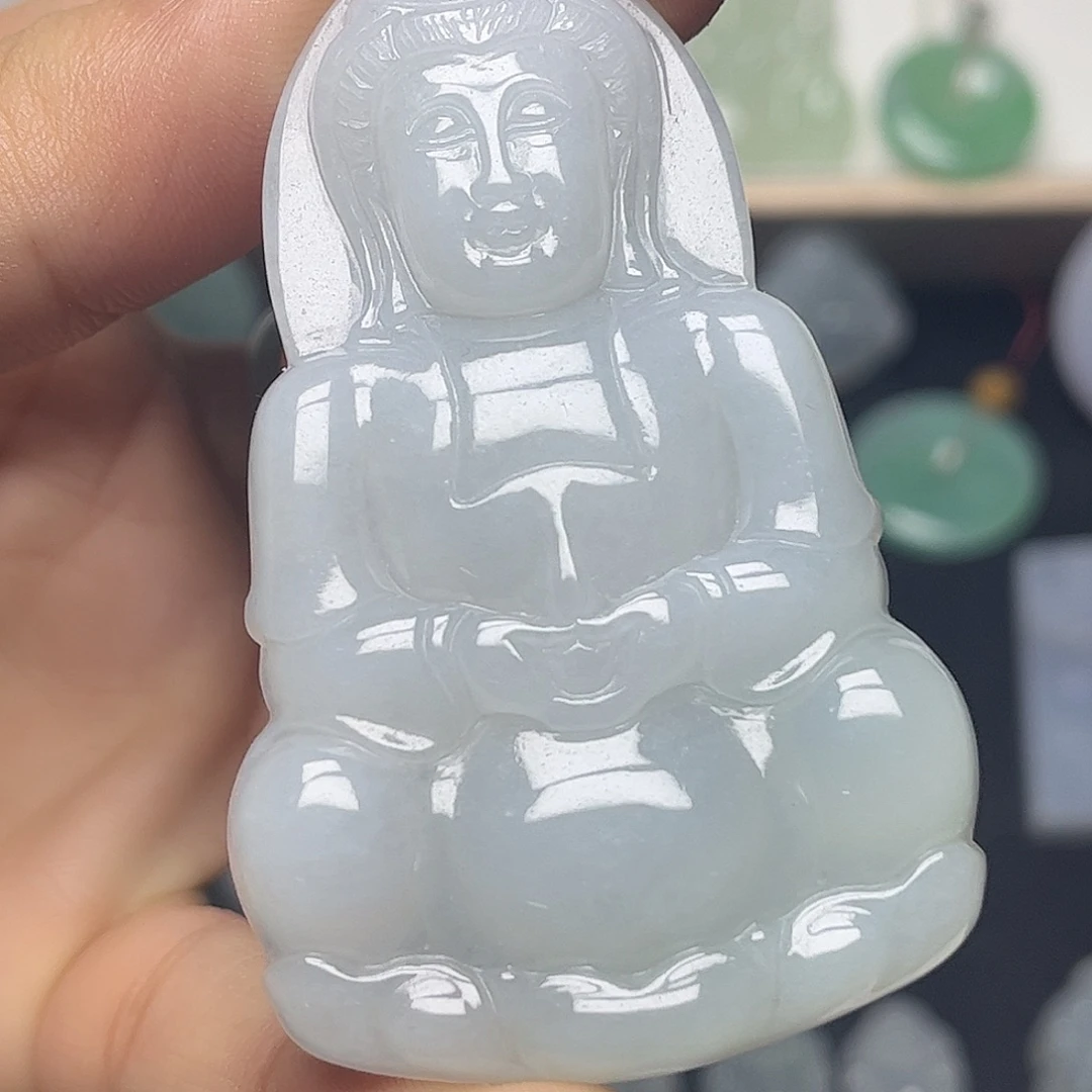 翡翠未镶嵌颈饰缅甸天然翡翠