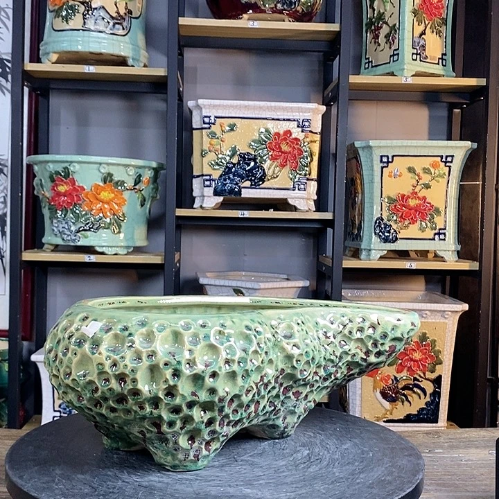 紫砂花盆珍**有36。