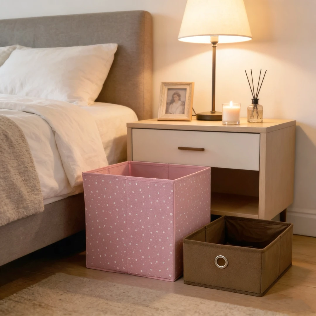 玲姐定制-储物盒收纳盒衣柜衣服整理无盖套装收纳箱Q003