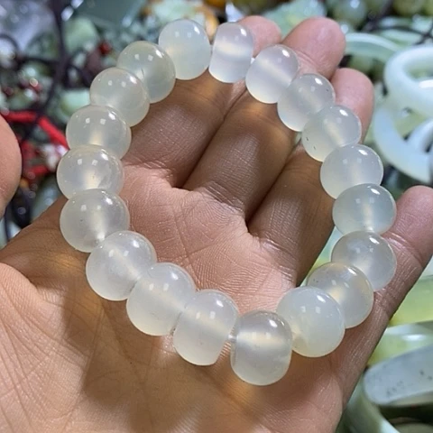 岫玉手链未镶嵌多样性发货