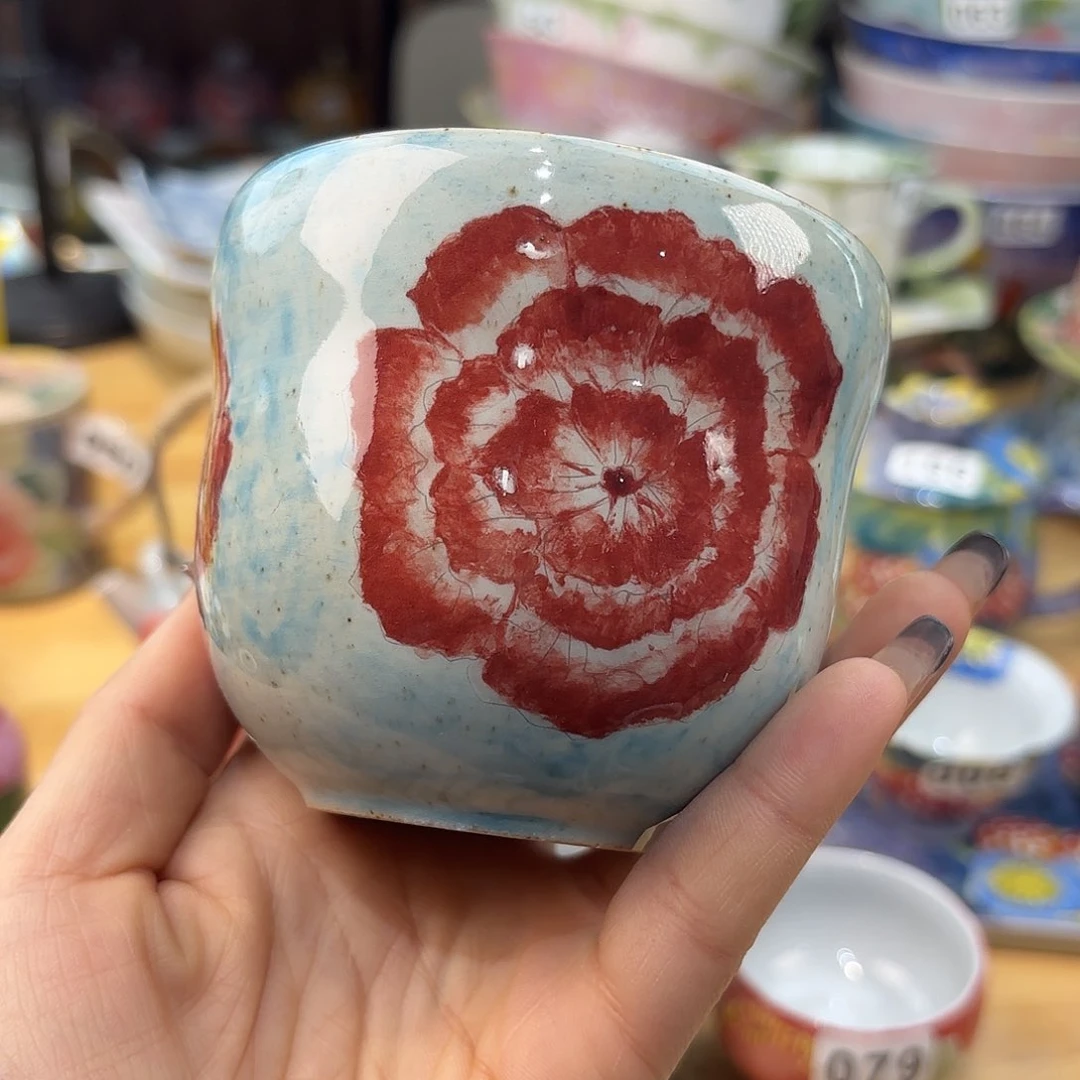 瓷片我是小女孩我爱小