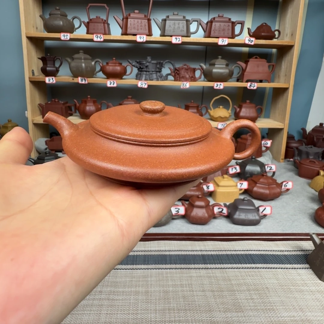 茶壶段泥半手工制作