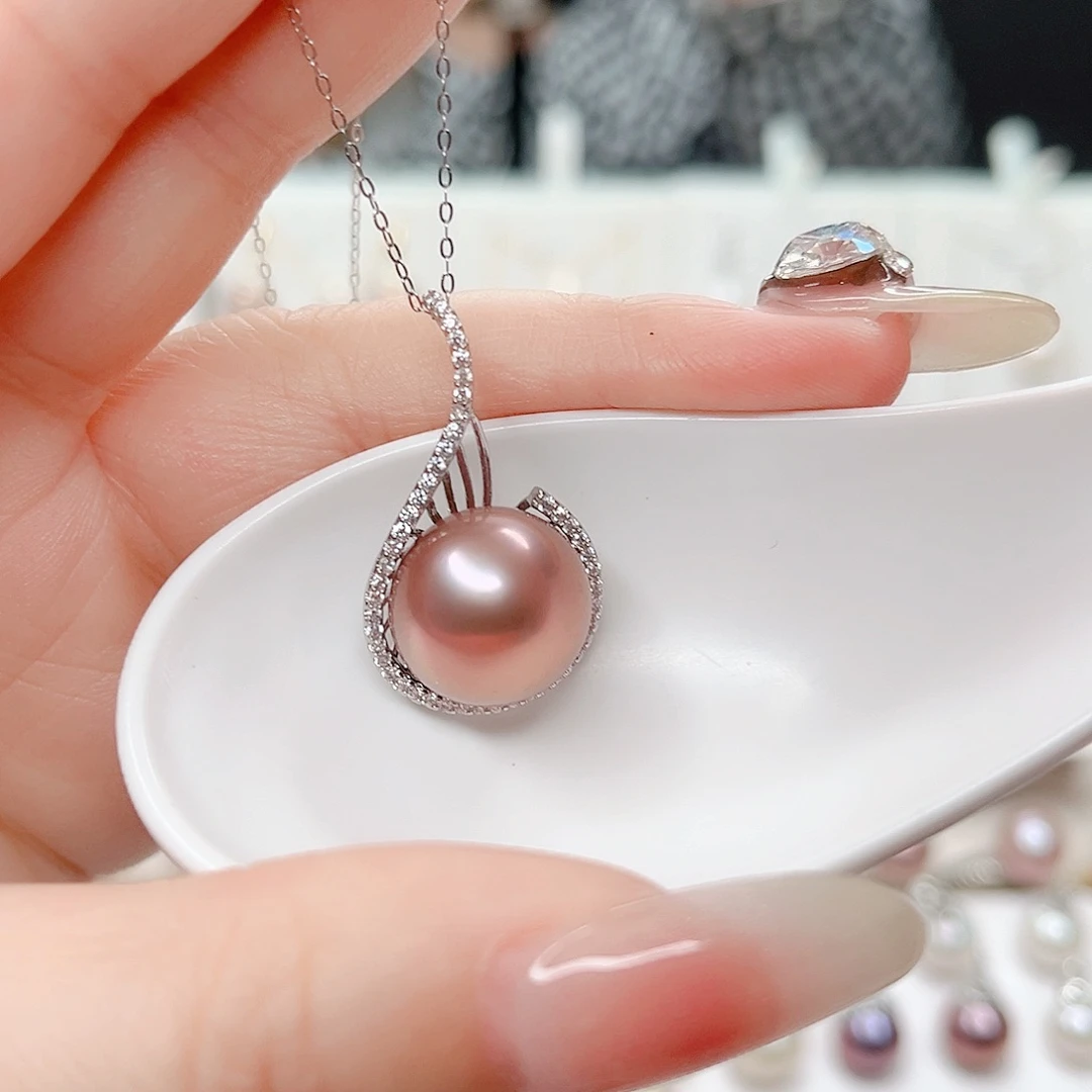 淡水珍珠合金吊坠(赠链)