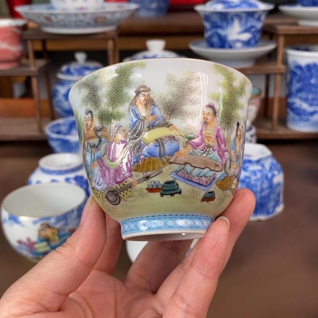 景德镇陶瓷手工手绘