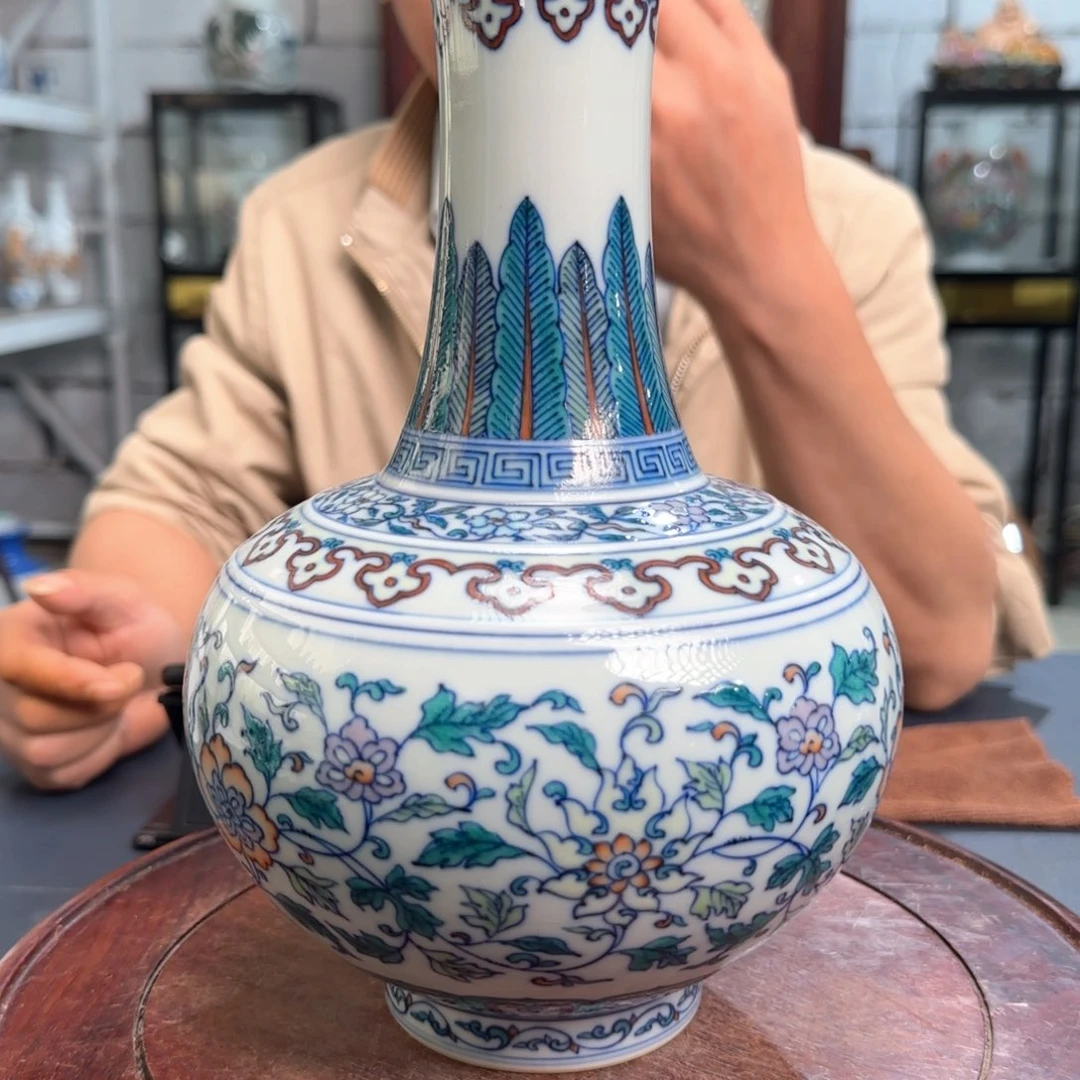 摆件景德镇陶瓷好好好