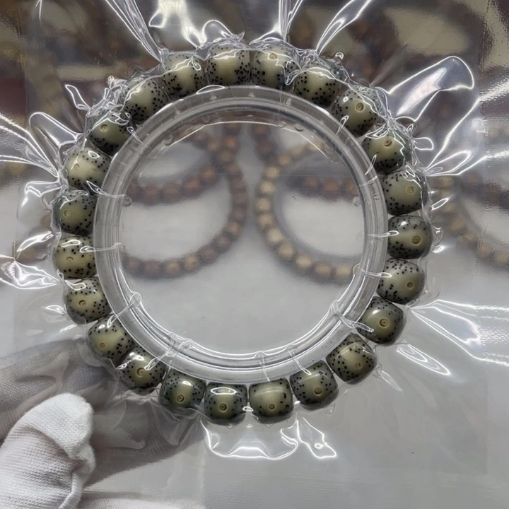 星月菩提手串石玉一线天9.10