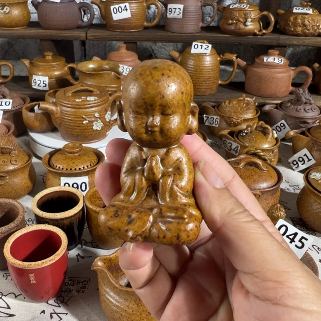 缸微瑕原谷烧高温粗瓷