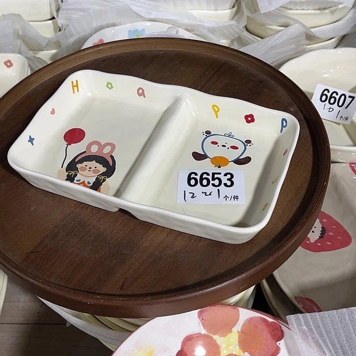 搪瓷微瑕外贸餐具6653