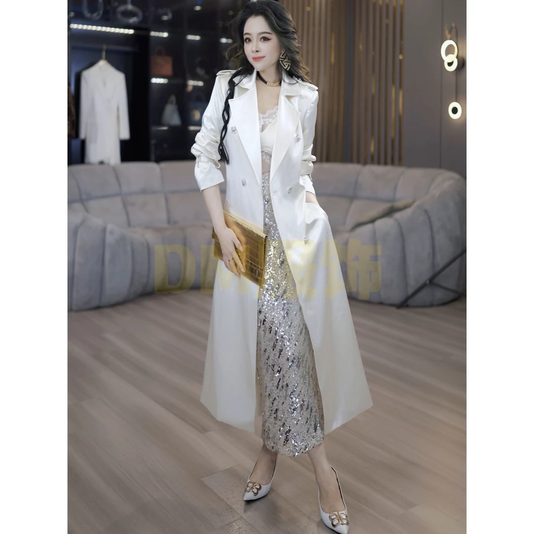 【D.M】气质显瘦绑带轻奢风衣1919