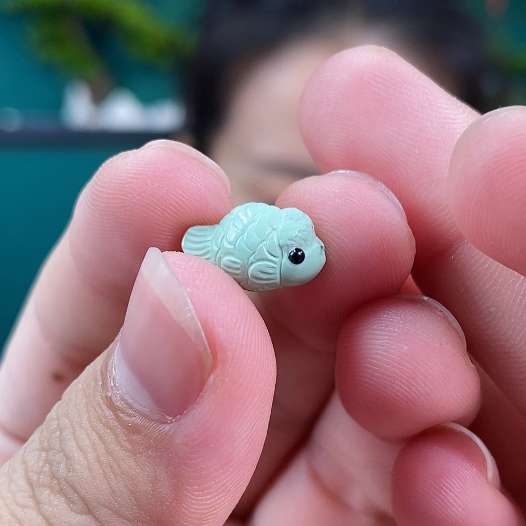 绿松石珠宝奇石未镶嵌