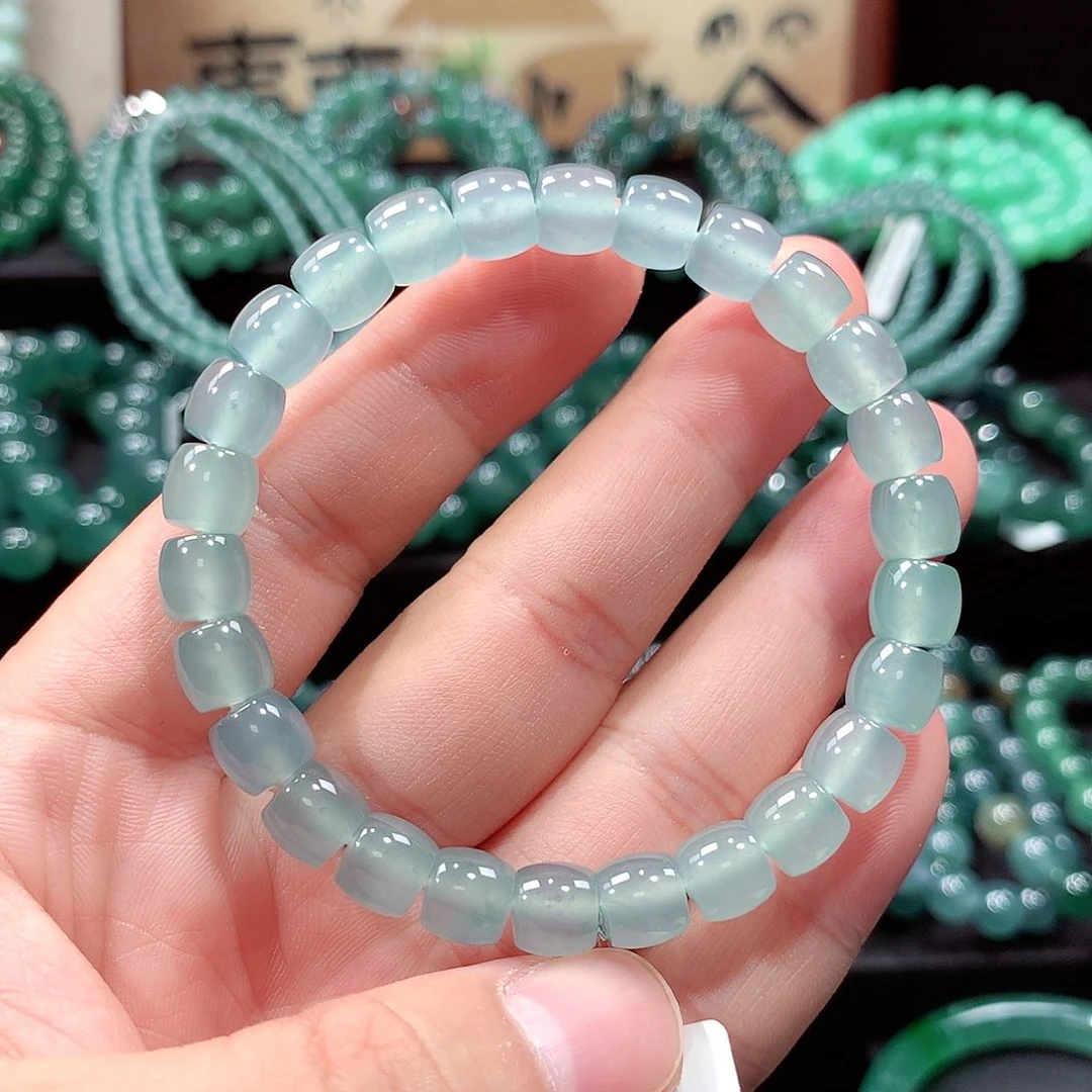 未镶嵌手链翡翠卡8