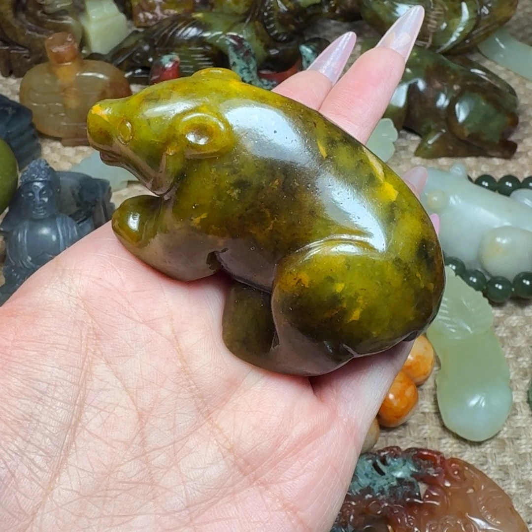 白玉菩提吊坠挂件