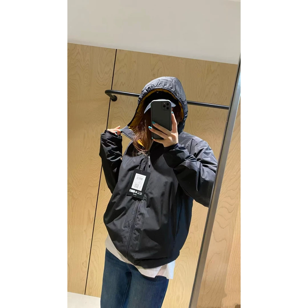 ATM防风透气休闲舒适连帽棉服适合男女户外运动穿着