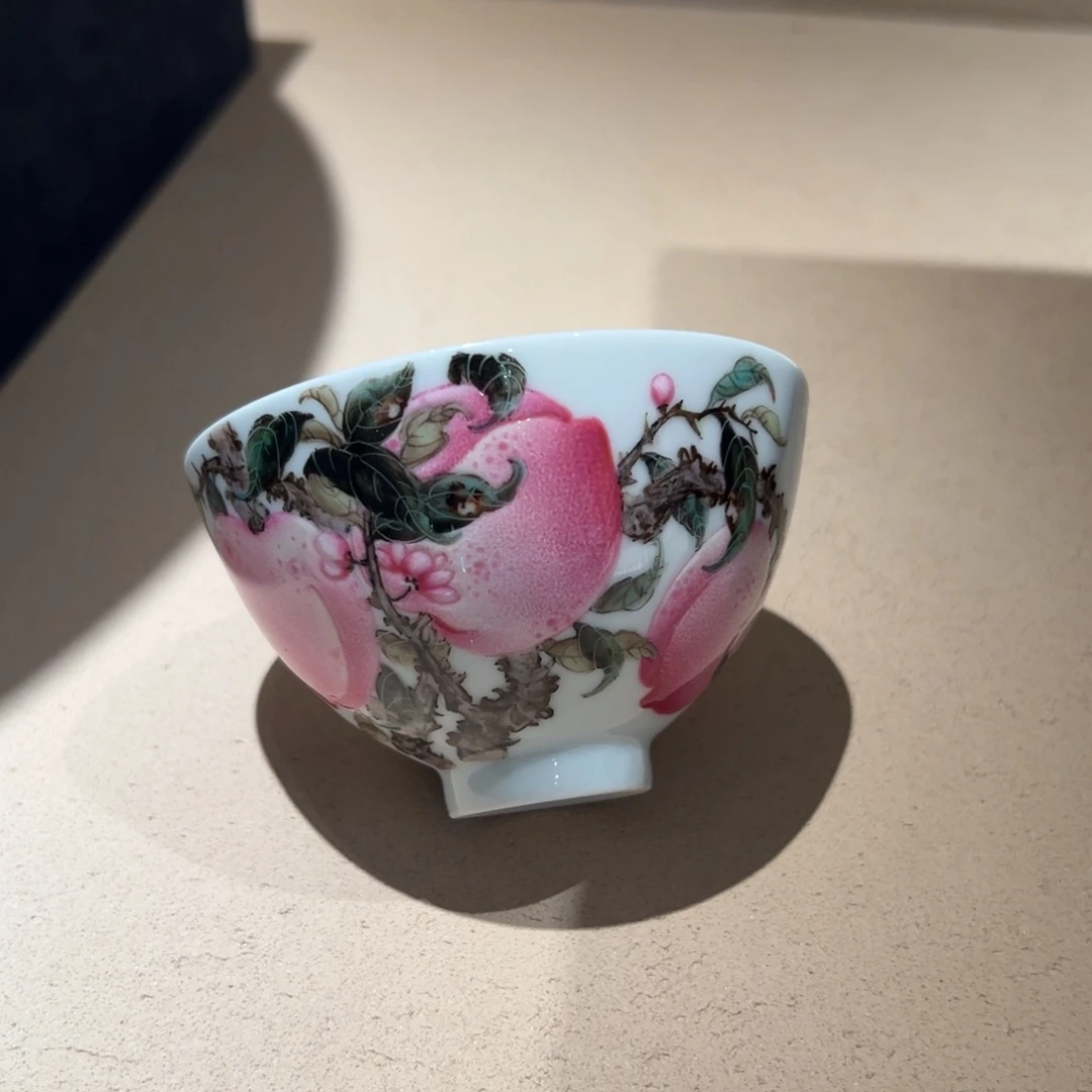 钟新春九桃鸡心杯