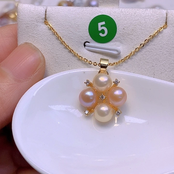 淡水珍珠未镶嵌颈饰
