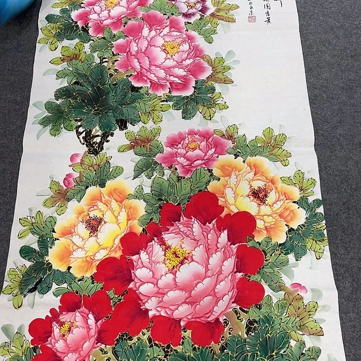 国画今天上午作品展示
