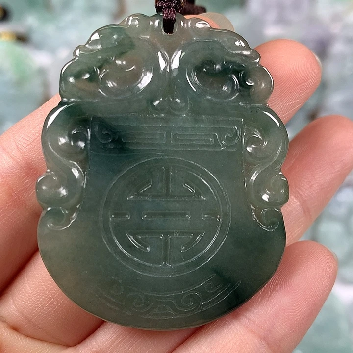 颈饰未镶嵌翡翠仿古龙行天下福利