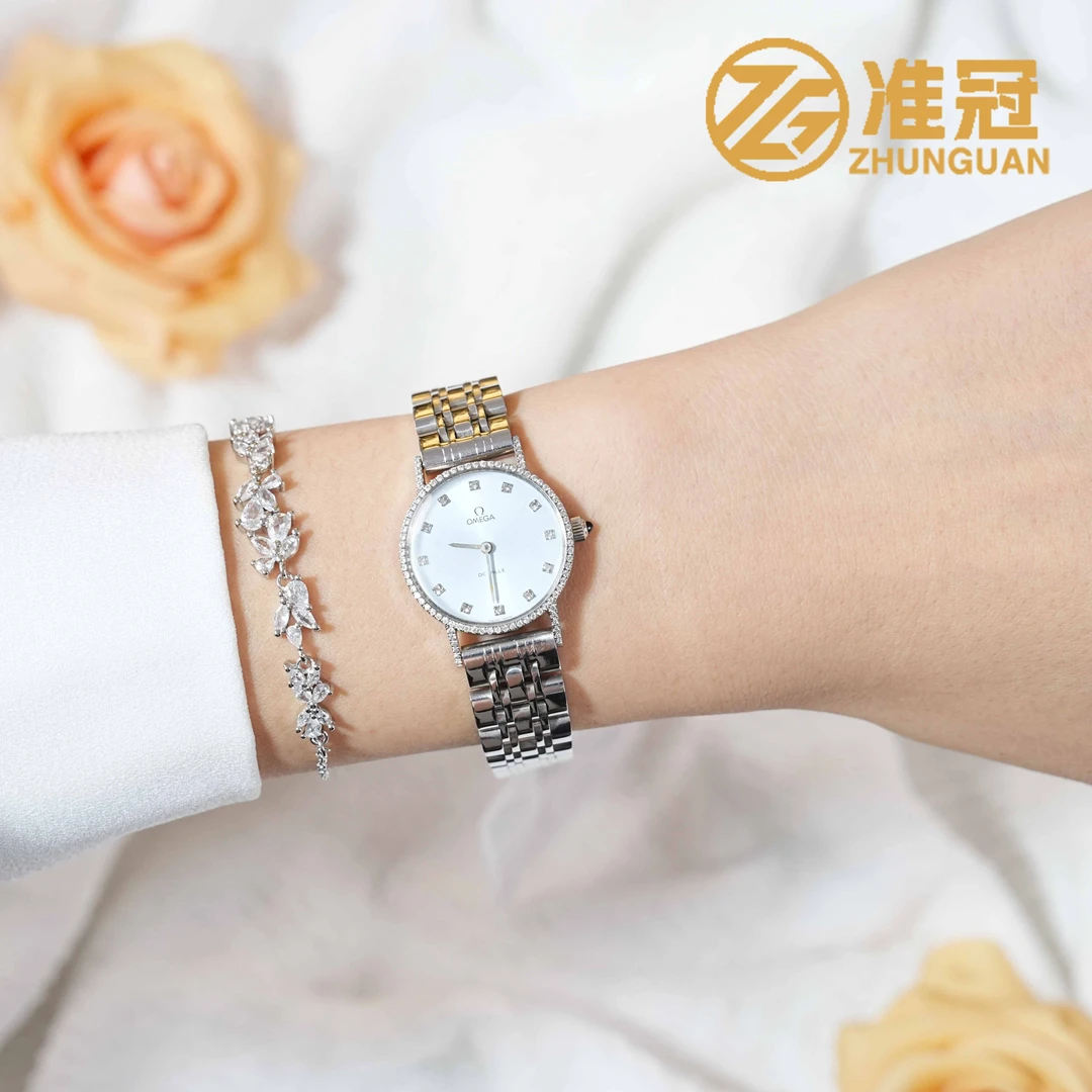 95新 Omega/欧米茄 24.3mm手动机械MR3913碟飞后钻瑞士名表