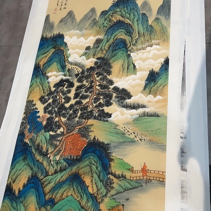 国画精品手绘作品