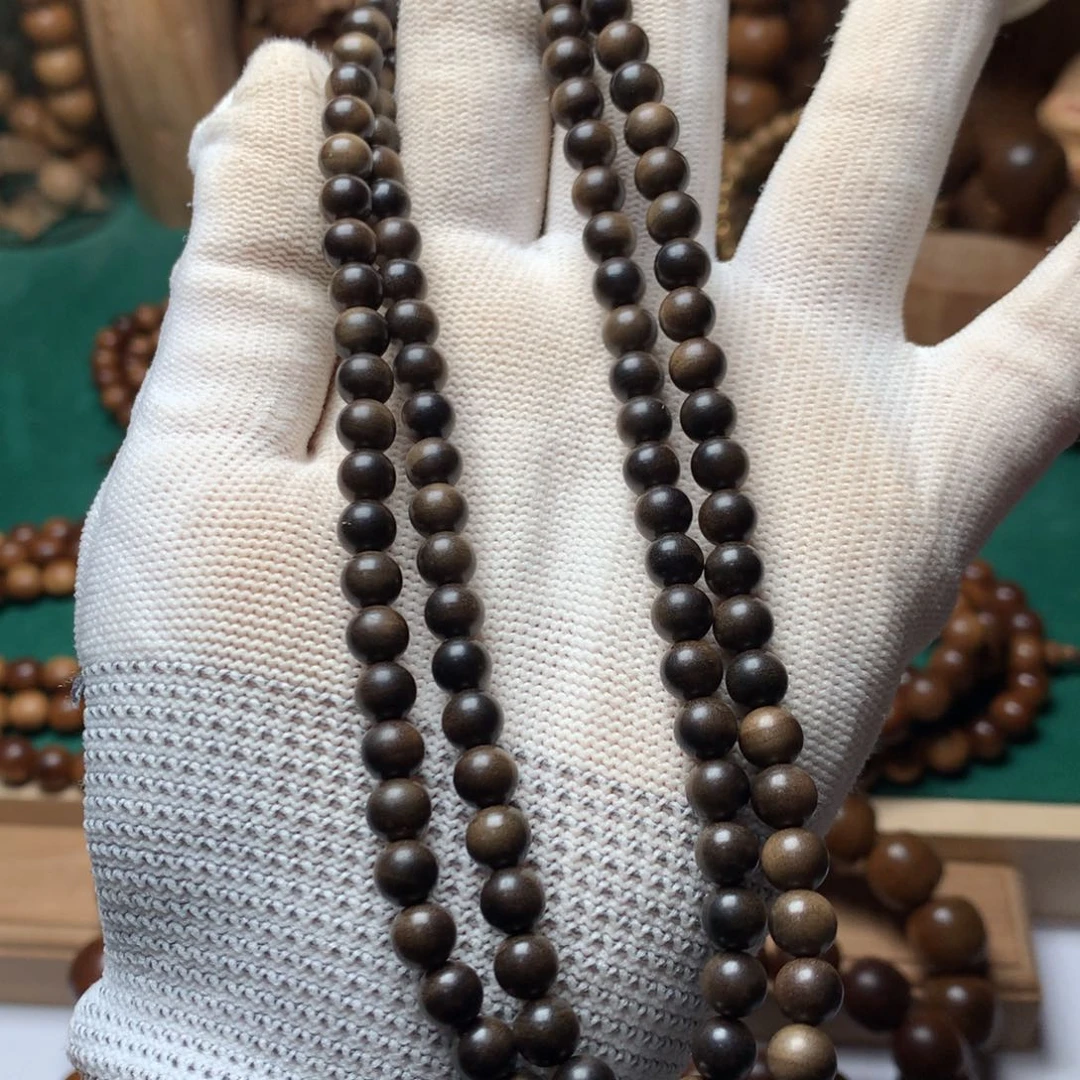 檀香木手串/手链老山檀香0.6阴沉沉水