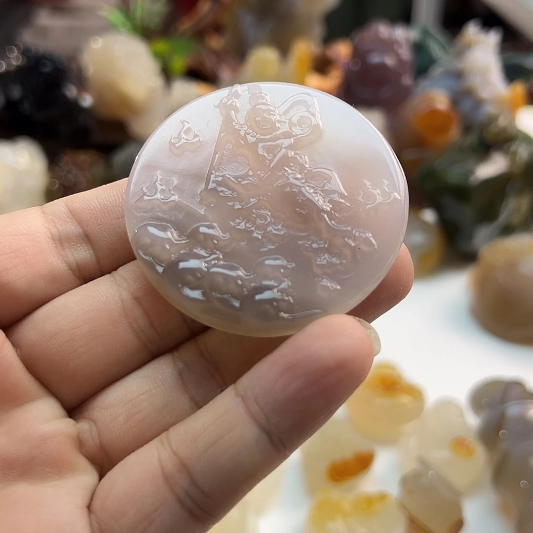 玛瑙/玉髓未镶嵌颈饰