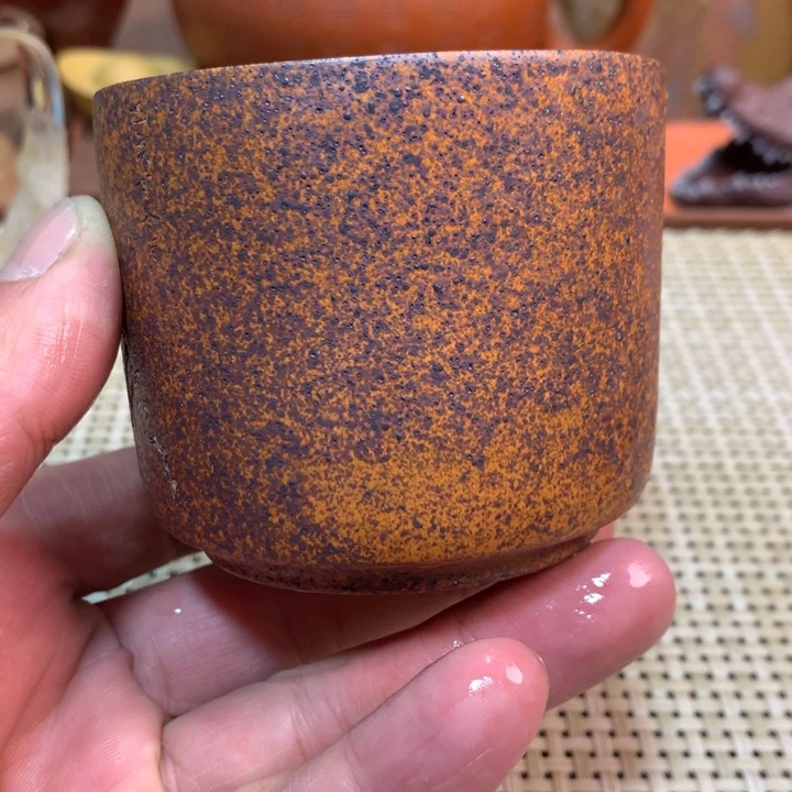 紫砂茶壶狼*宜兴原矿紫砂杯