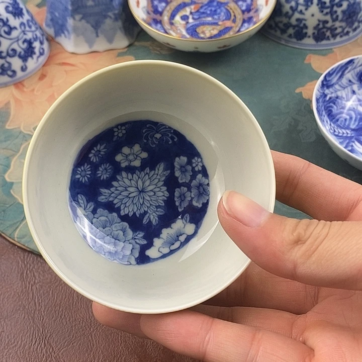 杯现代景德镇全手工全手绘茶具168888