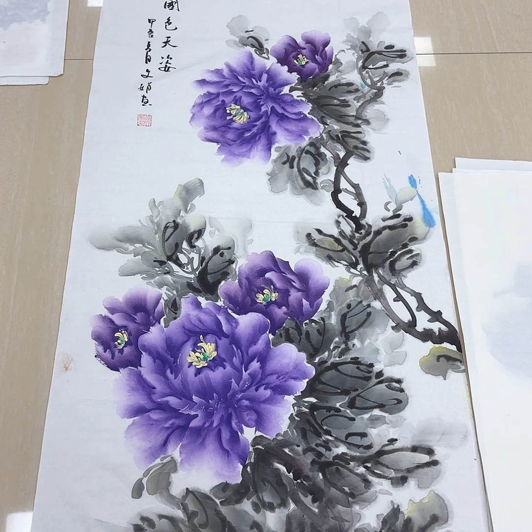 国画国画作品展，国画^_^