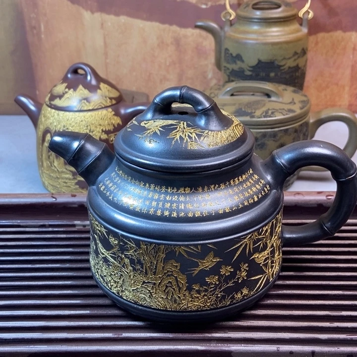 茶壶紫砂紫砂全手工定制