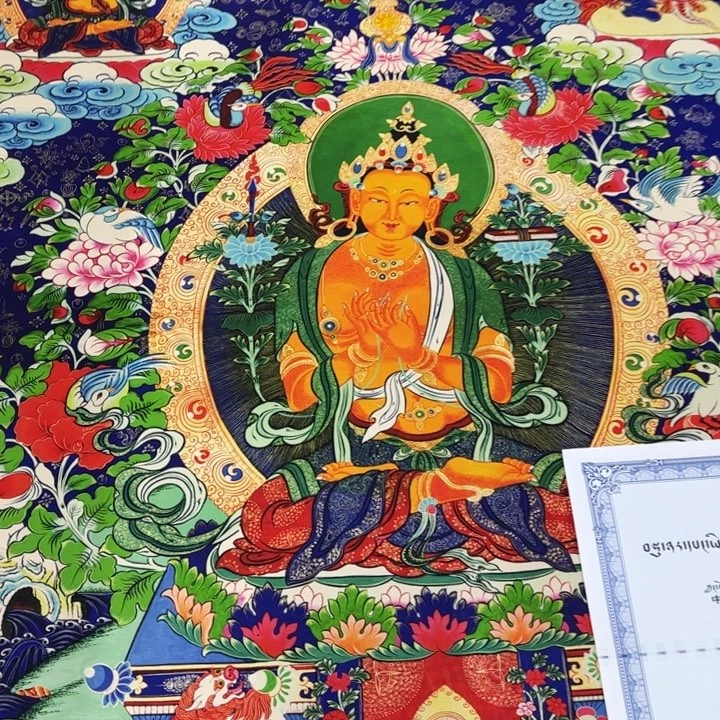 装裱画唐卡绘画作品