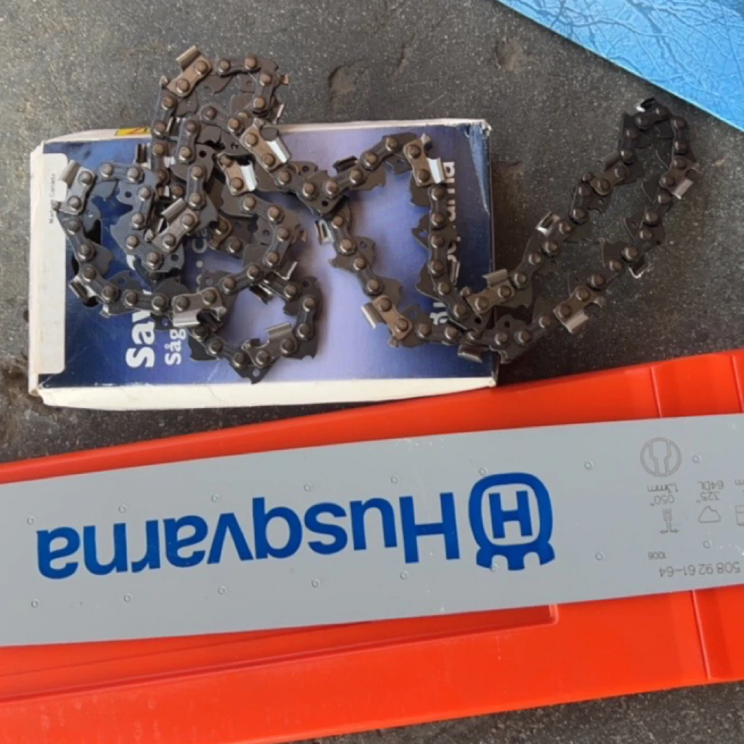 富世华555油锯，15寸导板圆角链条通用型