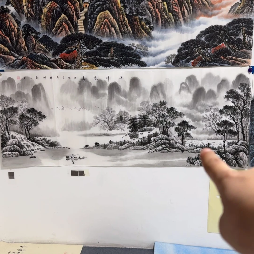 国画晓彤美术馆直播间