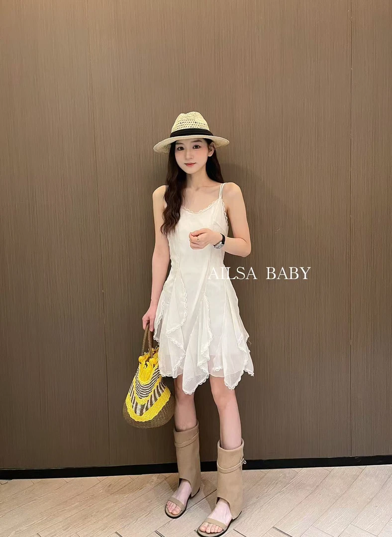 【AILSA BABY】欧货雪纺吊带裙/31903A