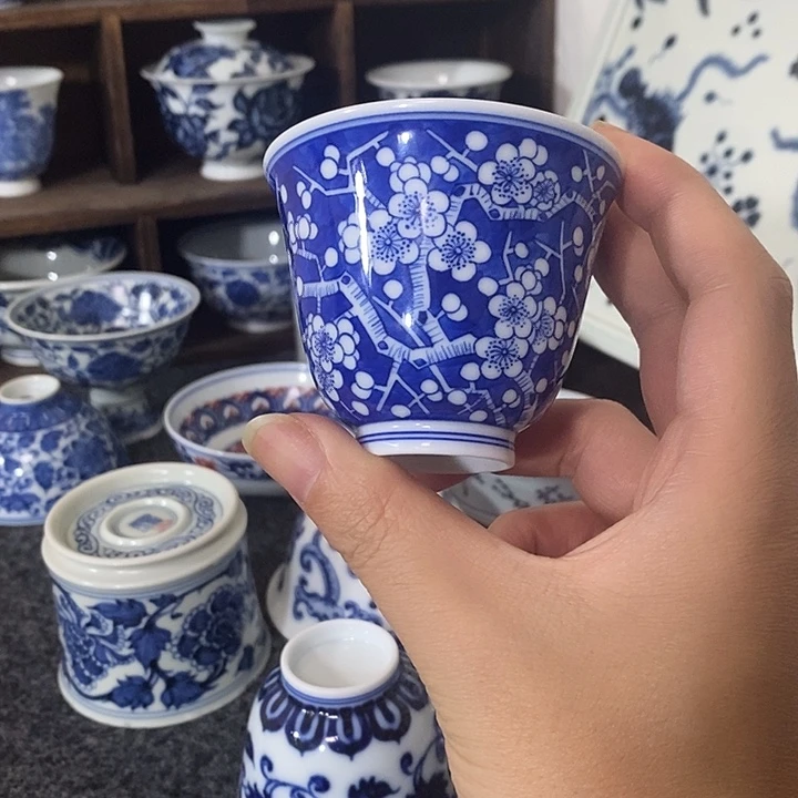 瓷【福利】冰梅铃铛杯