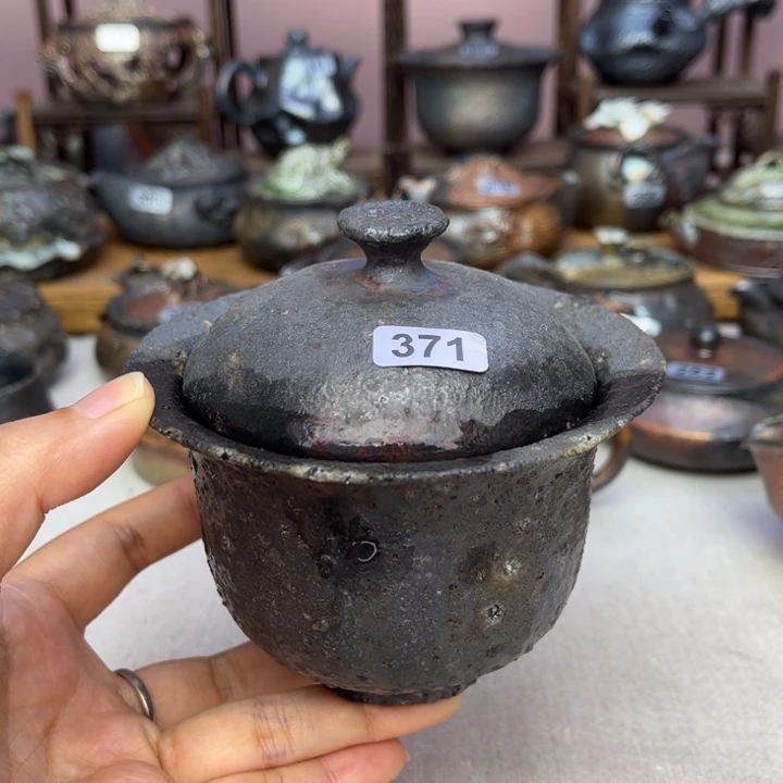 壶裸柴烧陶瓷茶具