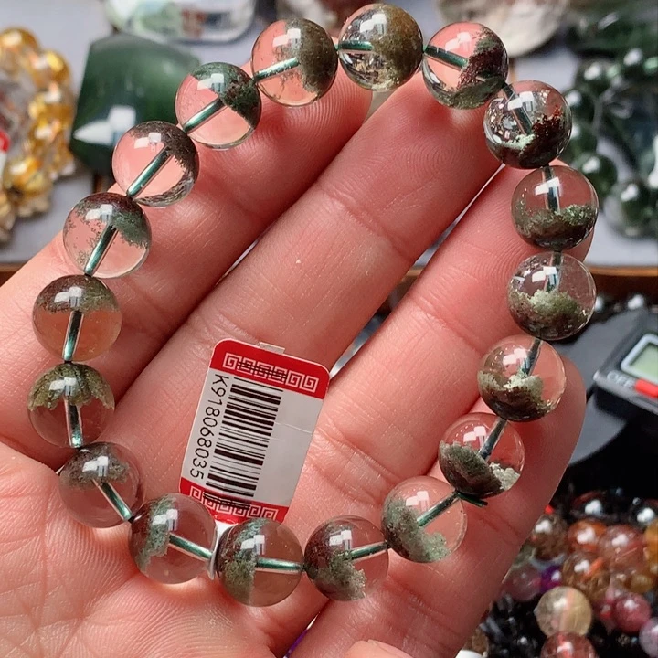 水晶手串未镶嵌天然