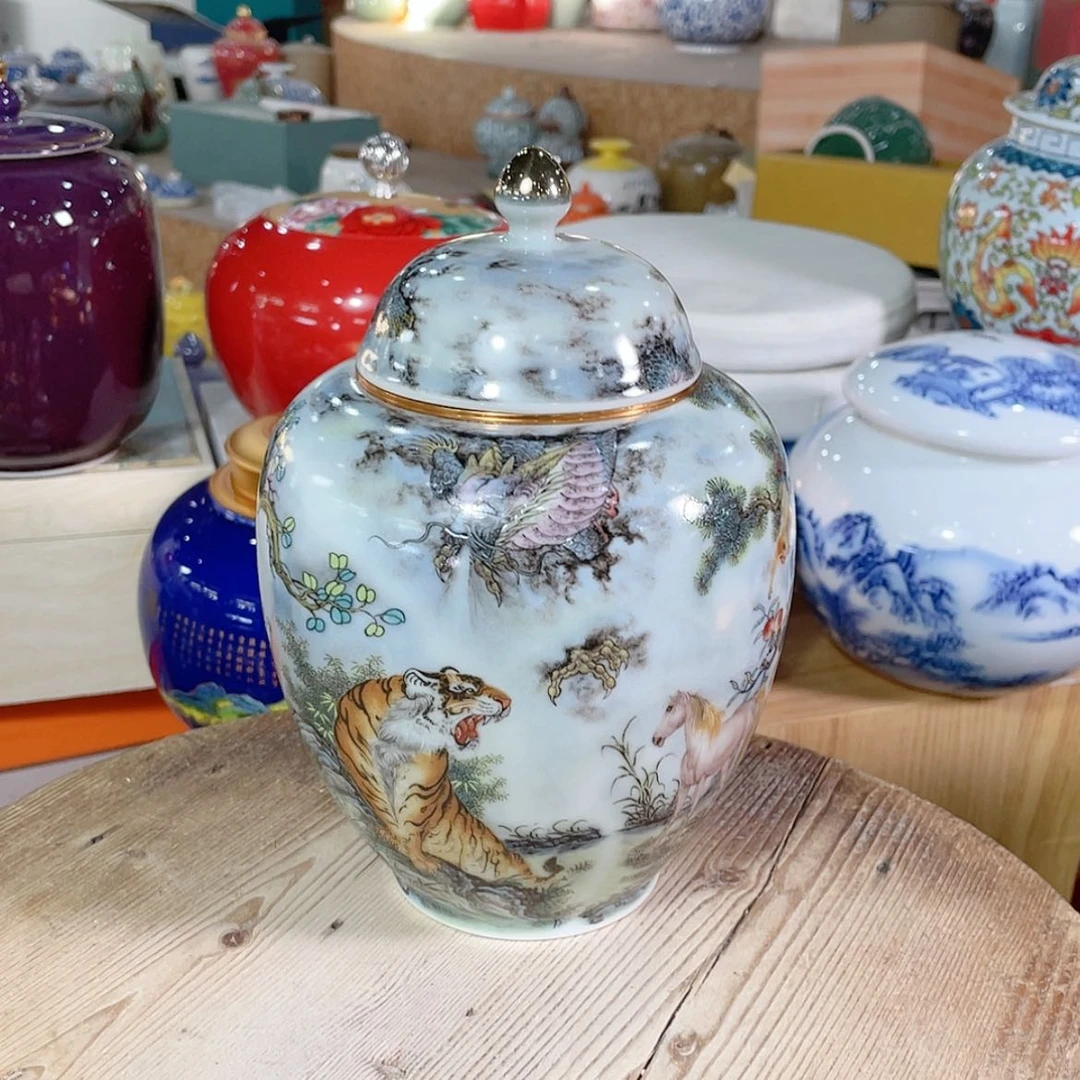 【闪购商品】罐陶瓷茶叶罐密封罐