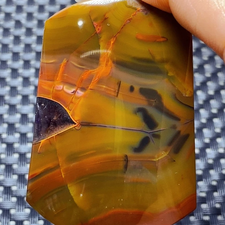 玛瑙/玉髓颈饰未镶嵌自**然