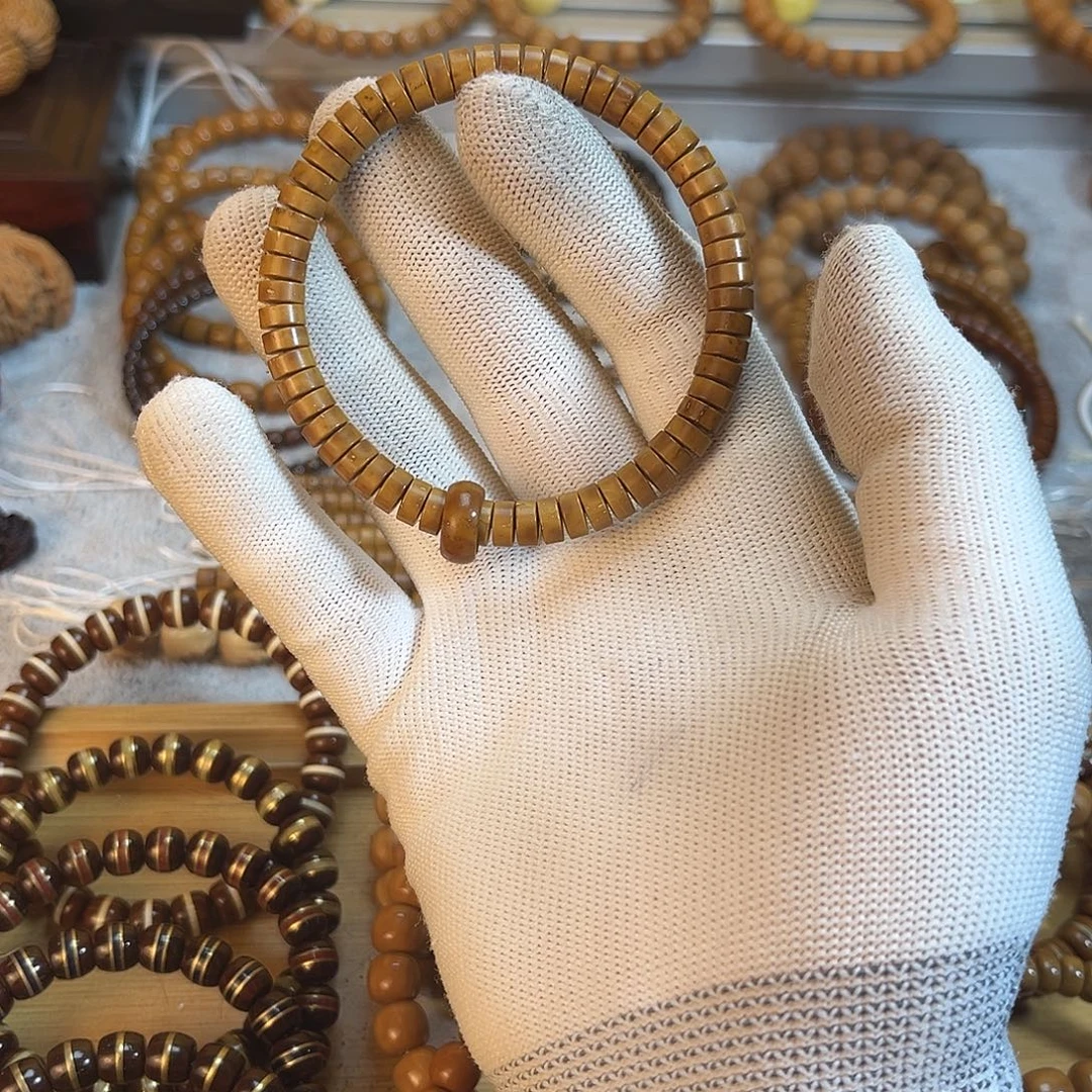 W***6紫金鼠手串药片实心鼠