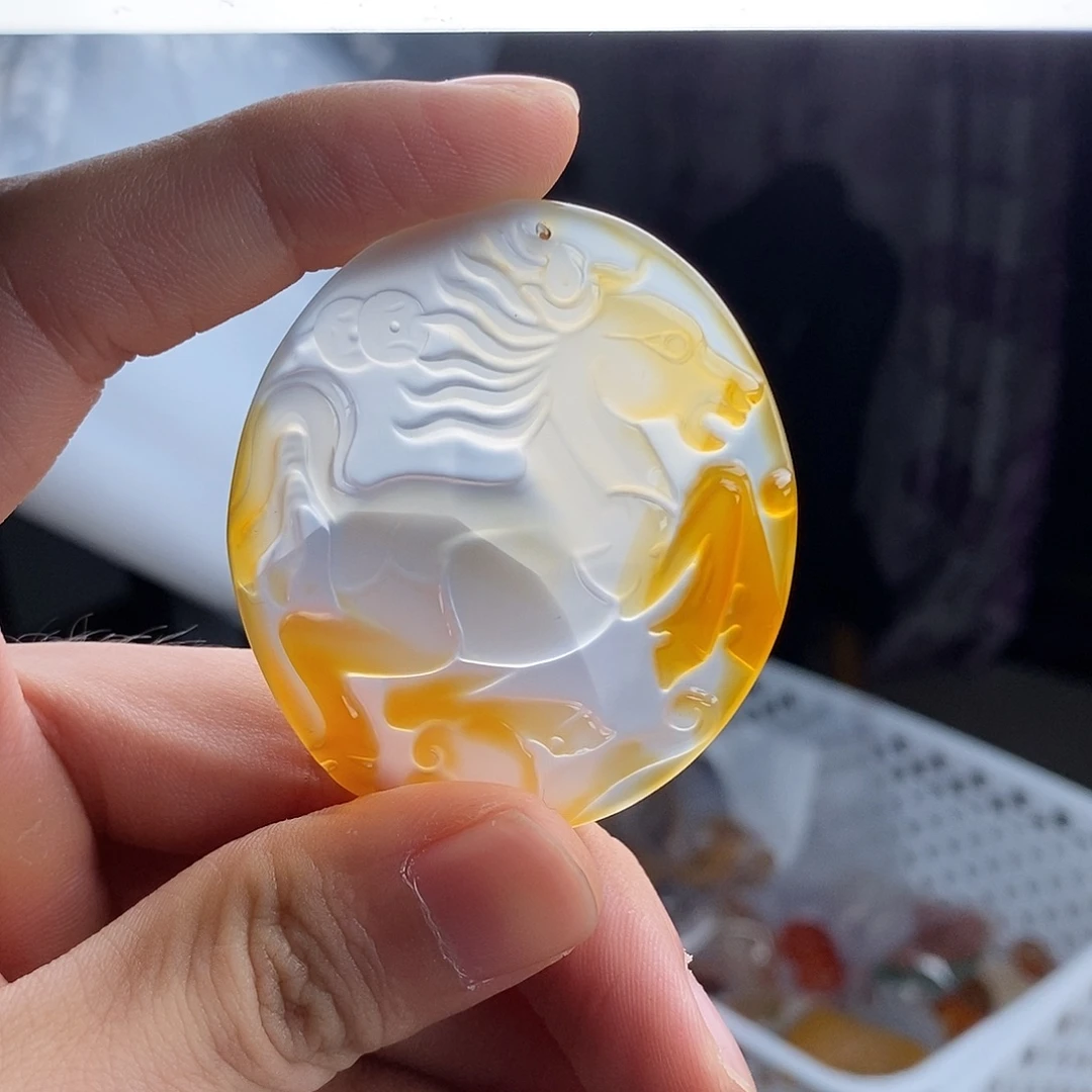 玛瑙/玉髓未镶嵌颈饰