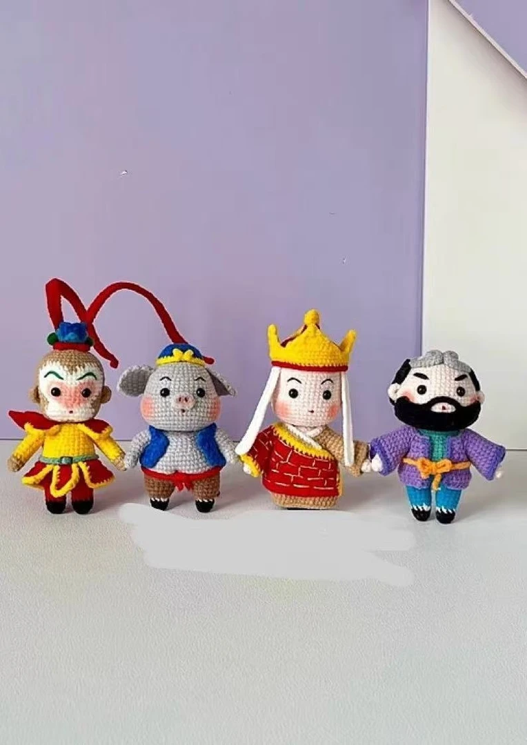 手工编织玩偶一物一拍