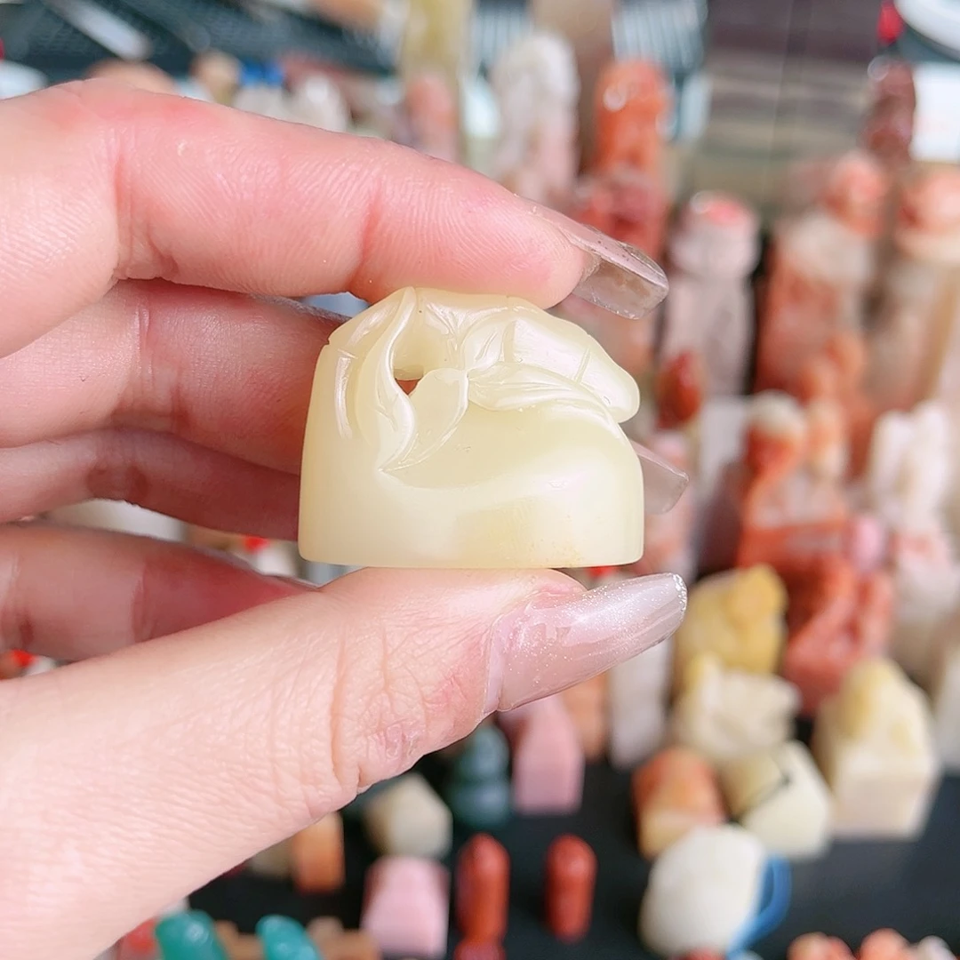 寿山石印石S****?竹节的