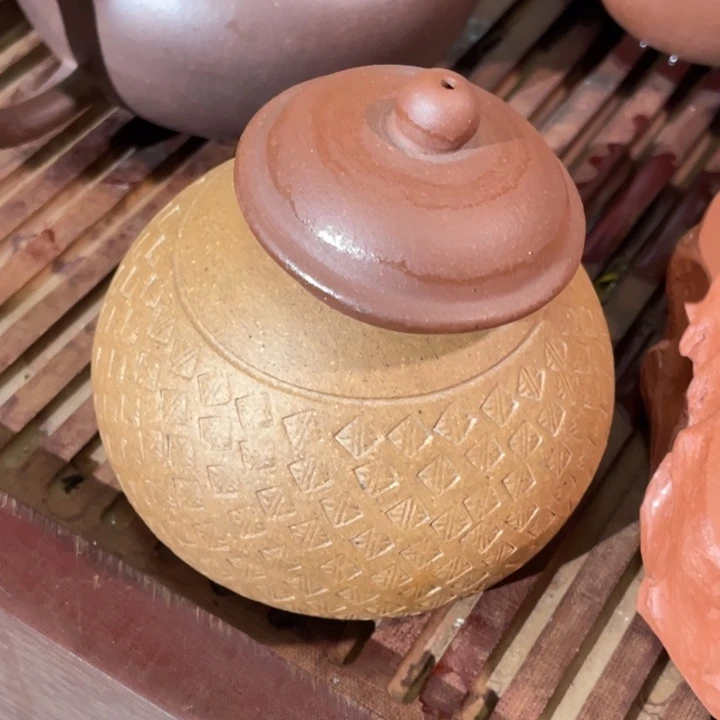 紫砂茶宠手工紫砂盖置