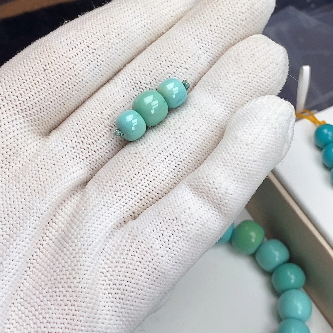 绿松石未镶嵌一套