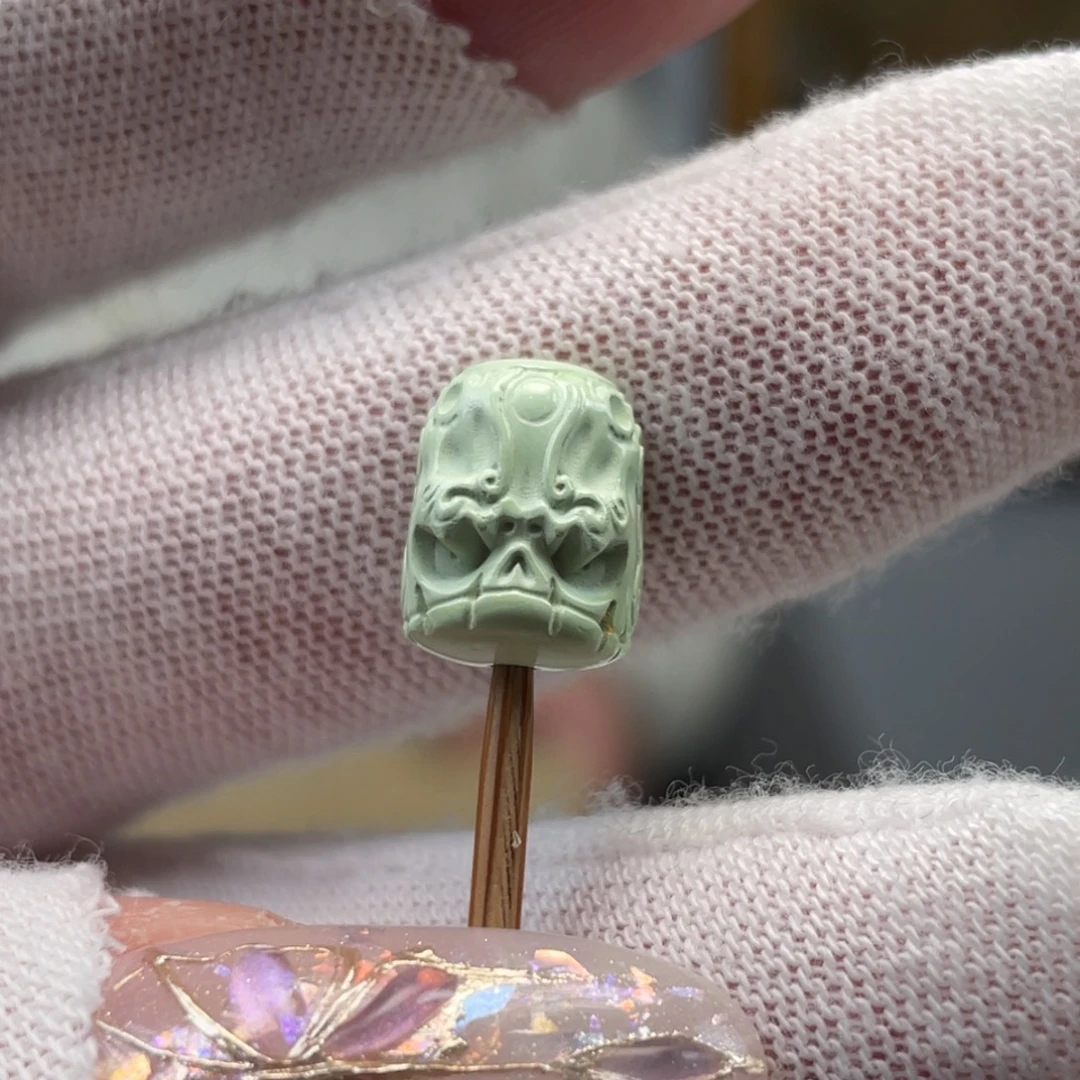 绿松石未镶嵌挂件