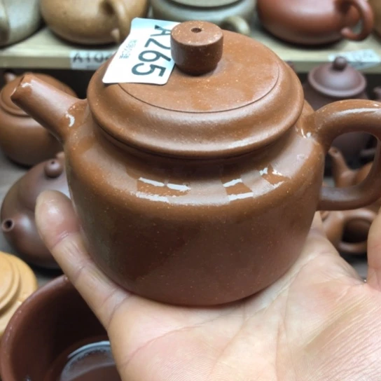 紫砂茶壶将坡泥得中239豪升瑕疵